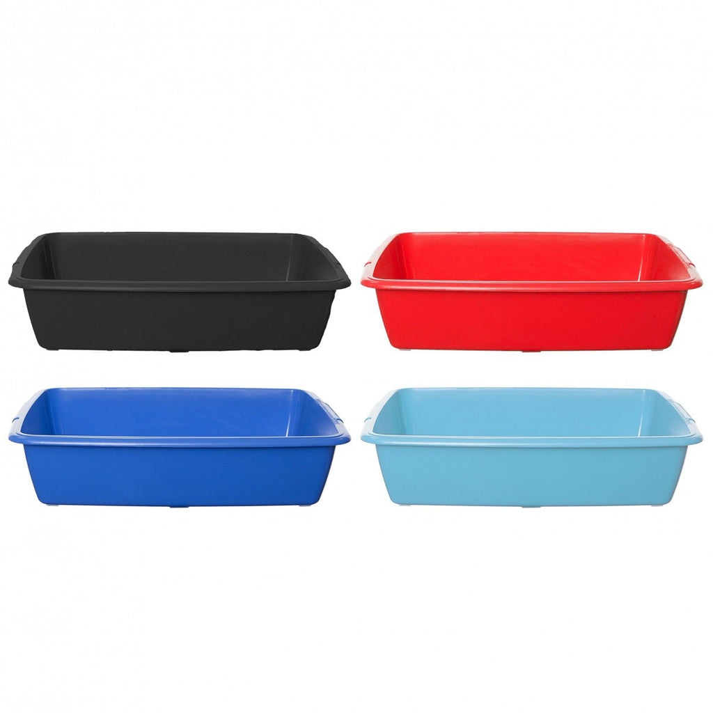 Image - Whitefurze 40cm Cat Litter Tray, Assorted