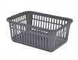 Image - Whitefurze Handy Basket, 45cm, Silver