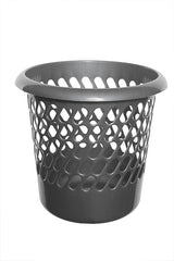Image - Whitefurze Waste Paper Bin, 30cm, Silver