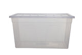 Image - Whitefurze Spacemaster Storage Box, 82L, Clear