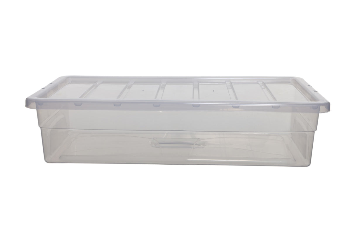 Image - Whitefurze Spacemaster Mini Storage, 75cm, Clear