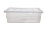 Image - Whitefurze Spacemaster Storage Box, 28L, Clear