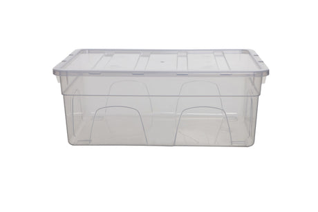 Image - Whitefurze Spacemaster Mini Storage Box, 38cm, Transparent