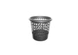 Image - Whitefurze 30cm Waste Paper Bin, Black