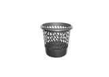 Image - Whitefurze 30cm Waste Paper Bin, Black