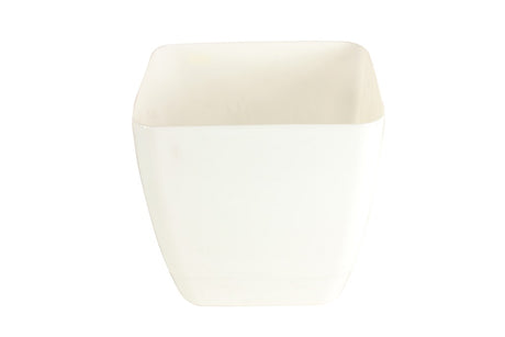 Image - Whitefurze Square Indoor Pot, 20cm, White