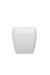 Image - Whitefurze Square Indoor Pot, 22cm, White