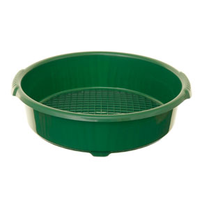 Image - Whitefurze Large Garden Sieve, Forest Green