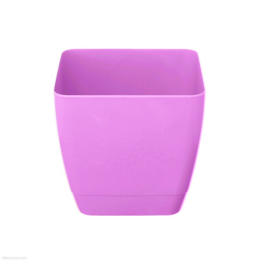Image - Whitefurze Square Indoor Pot Cover, Lilac, 18cm