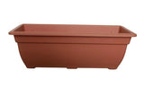 Image - Whitefurze Bell Terracotta Planters + Trough +  J. Arthur Bower's 50L Compost Bundle