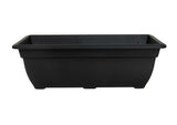 Image - Whitefurze Bell Black Planters + Trough +  J. Arthur Bower's 50L Compost Bundle