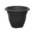 Image - Whitefurze Round Bell Planter, 38cm, Black