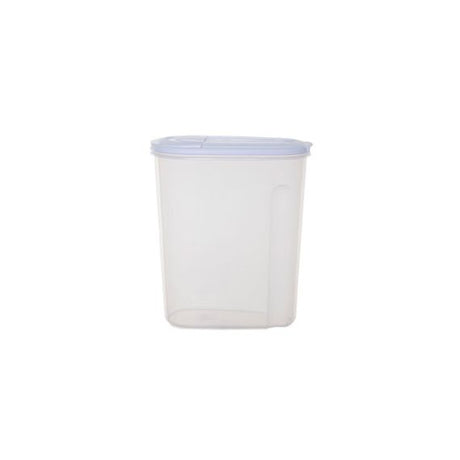 Image - Whitefurze Medium Dry Food Storer Natural Base, White Lid