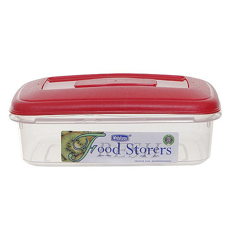 Image - WhiteFurze Rectangular Food Storage Box, 4 Litre