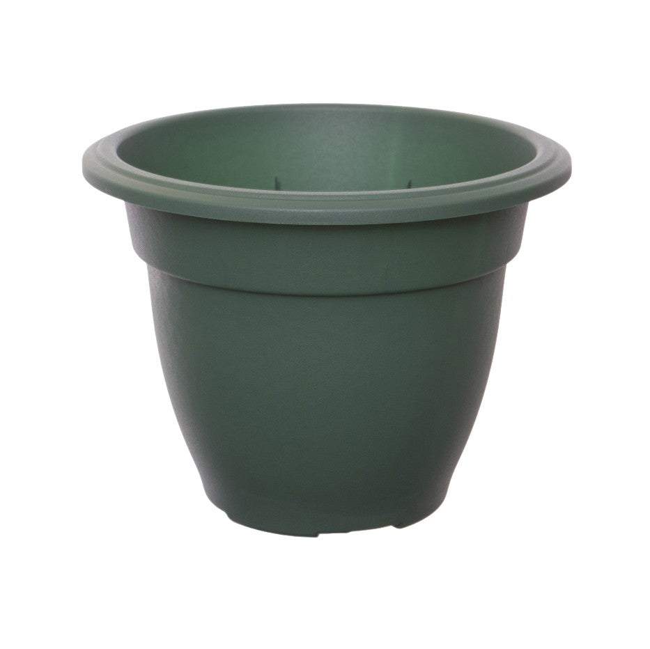 Image - Whitefurze Round Bell Planter, 30cm, Forest Green
