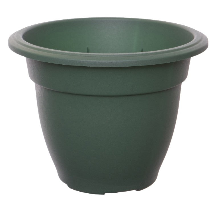 Image - Whitefurze Round Bell Planter, 55cm, Forest Green