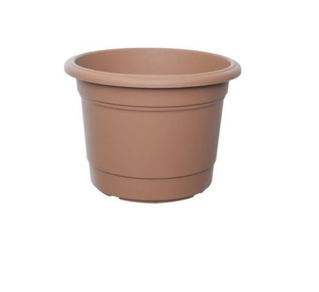 Image - Whitefurze 25cm Round Milano Planter, Terracotta