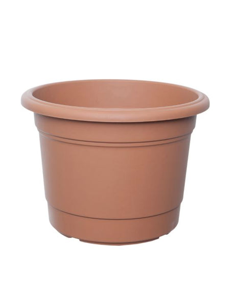 Image - Whitefurze 30cm Round Milano Planter, Terracotta