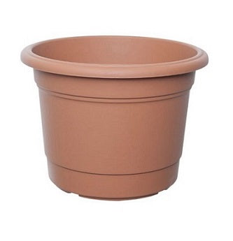 Image - Whitefurze 35cm Round Milano Planter, Terracotta