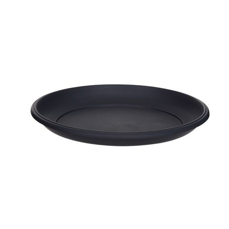 Image - Whitefurze 29cm Milano Saucer, Gunmetal Grey