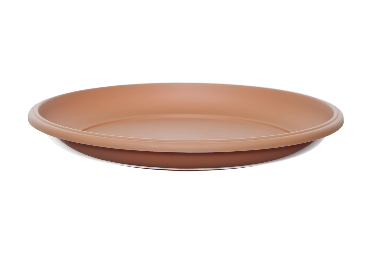 Image - Whitefurze 34cm Milano Saucer, Terracotta