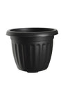 Image - Whitefurze Round Athens Planter, Black, 30cm