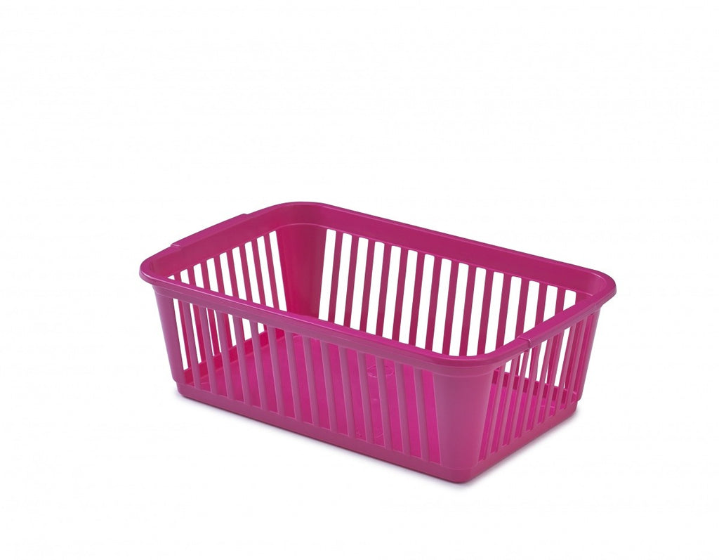 Image - Whitefurze Handy Basket, 25cm, Pink