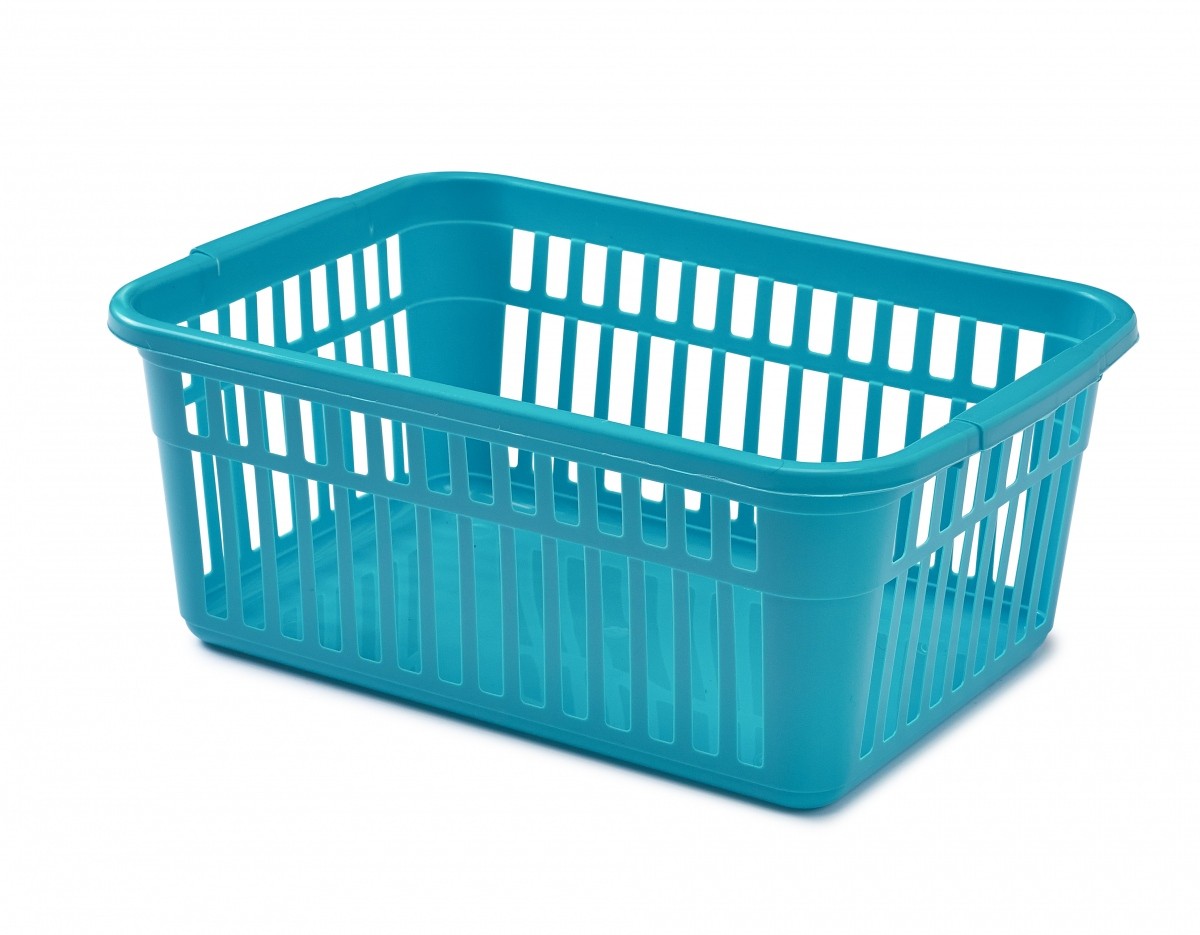 Image - Whitefurze Handy Basket, 45cm, Teal