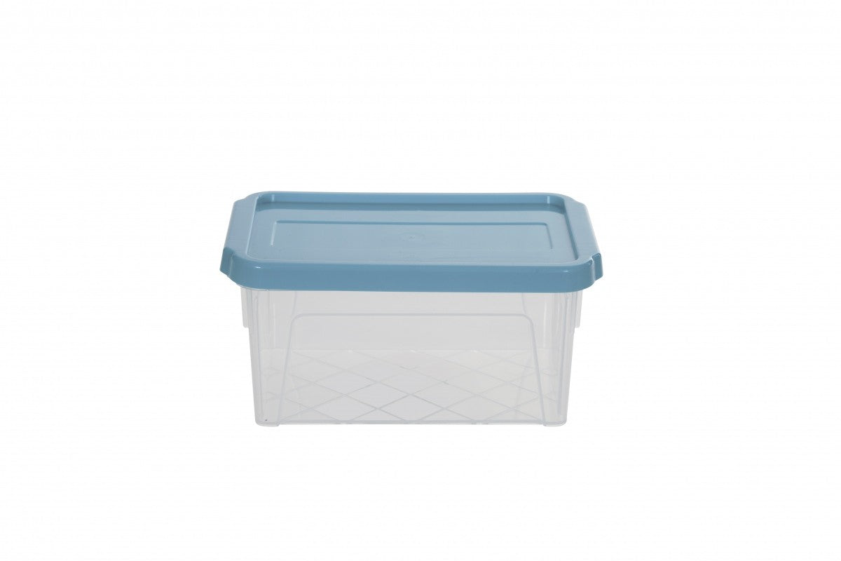 Spacemaster Box Whitefurze Spacemaster Storage Box, 1L, Teal | Mahahome.com