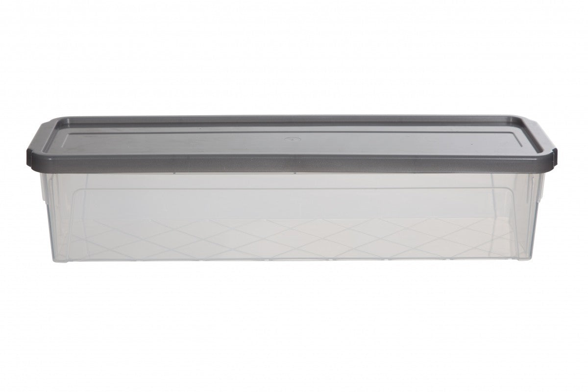 Image - Whitefurze Spacemaster Storage Box, 1.9L, Silver