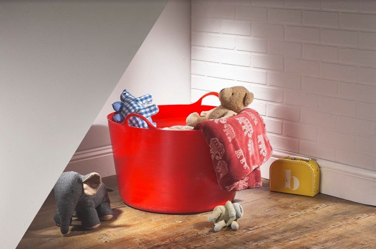 Image - Whitefurze Flexible Tub, 26L, Red