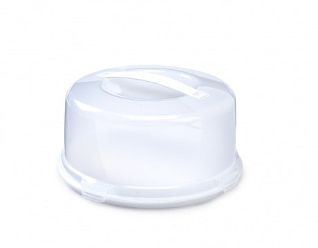 Image - Whitefurze Round Cake Box, 30cm, Clear