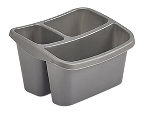 Image - Whitefurze Sink Organiser, Silver