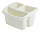 Image - Whitefurze Sink Organiser, Cream