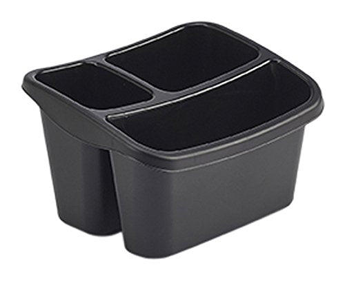 Image - Whitefurze Sink Organiser, Black