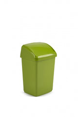 Image - Whitefurze Swing Top Bin, 10L, Leaf Green