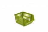 Image - Whitefurze Stacking Basket, 3 Tier, 18cm, Lime Green