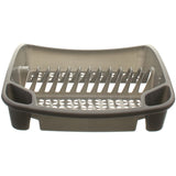 Image - Whitefurze Dish Drainer, Plastic, Silver, 39 cm