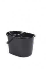 Image - Whitefurze Deluxe Mop Bucket, 5 Litres, Black