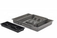 Image - Whitefurze Adjustable Drawer Organiser, 31cm, Grey