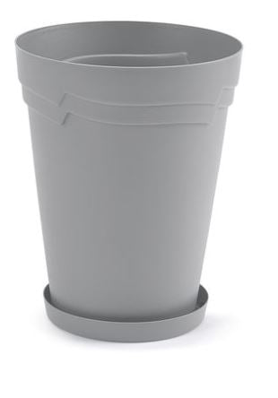 Image - Whitefurze 29cm Round Boston Planter, Stone