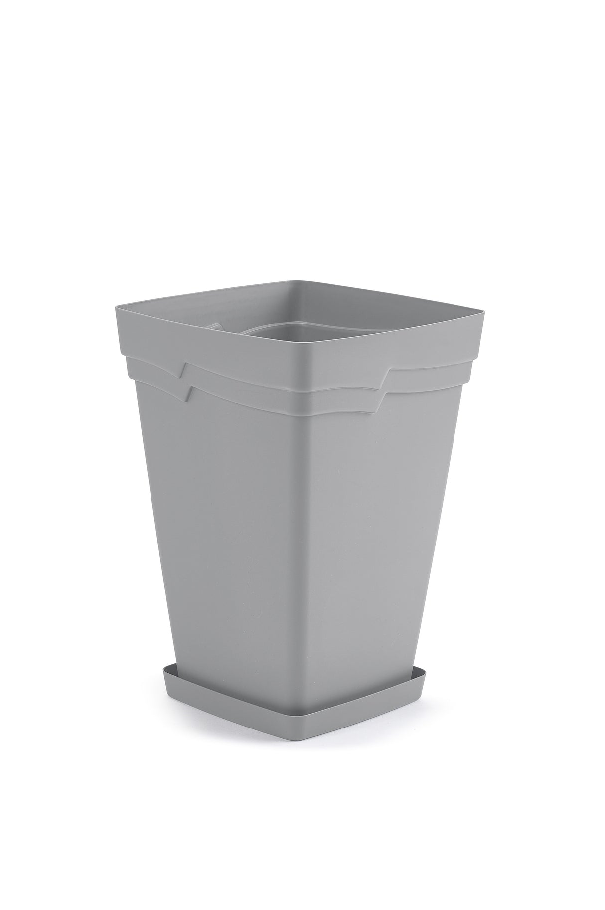 Image - Whitefurze 29cm Square Boston Planter, Stone