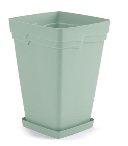 Image - Whitefurze 29cm Square Boston Planter, Sage