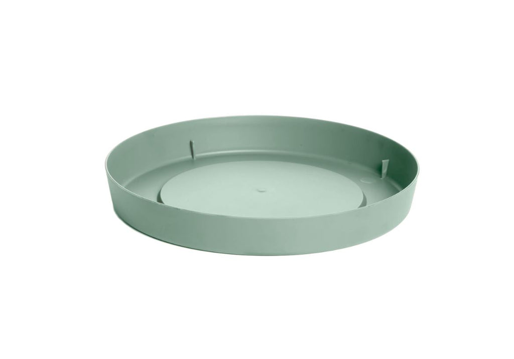 Image - Whitefurze Small Round Pot Saucer, 28cm, Sage