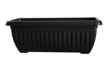 Image - Whitefurze Window Box Black, 60cm