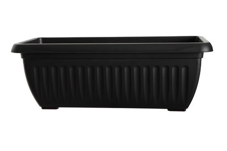 Image - Whitefurze Window Box Black, 60cm