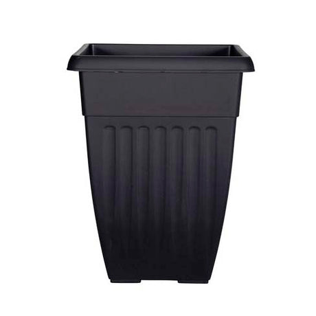 Image - Whitefurze Tall Athens Planter, 55cm, Black