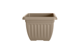 Image - Whitefurze Square Athens Planter, 30cm, Taupe