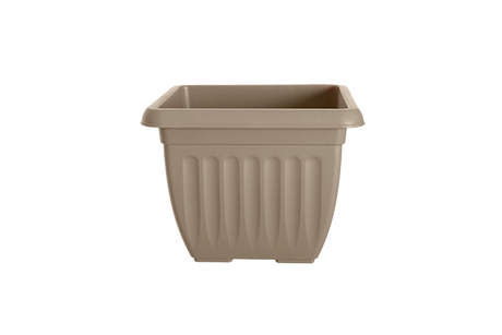 Image - Whitefurze Square Athens Planter, 30cm, Taupe