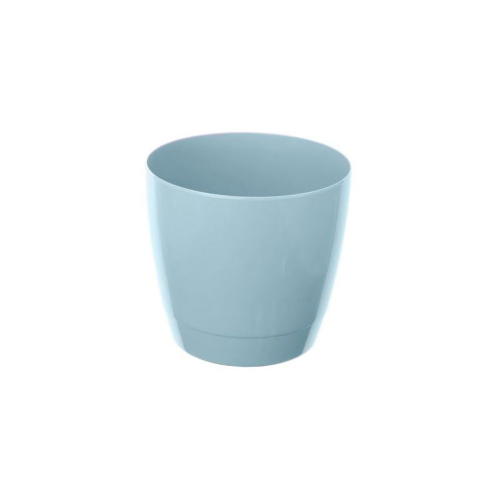 Image - Whitefurze 14cm Round Indoor Pot, Coastal Blue